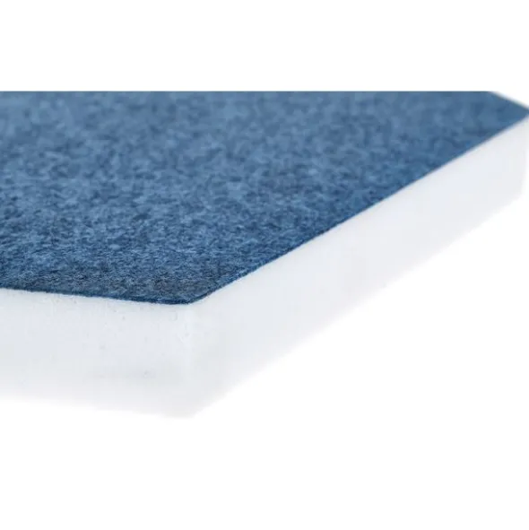 t.akustik Hexagon Melamine Light Blue 25