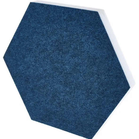 t.akustik Hexagon Melamine Light Blue 25