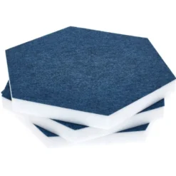 t.akustik Hexagon Melamine Light Blue 25
