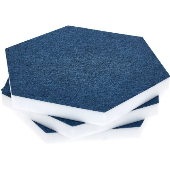 t.akustik Hexagon Melamine Light Blue 25