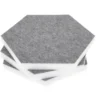 t.akustik Hexagon Melamine Light Grey 25