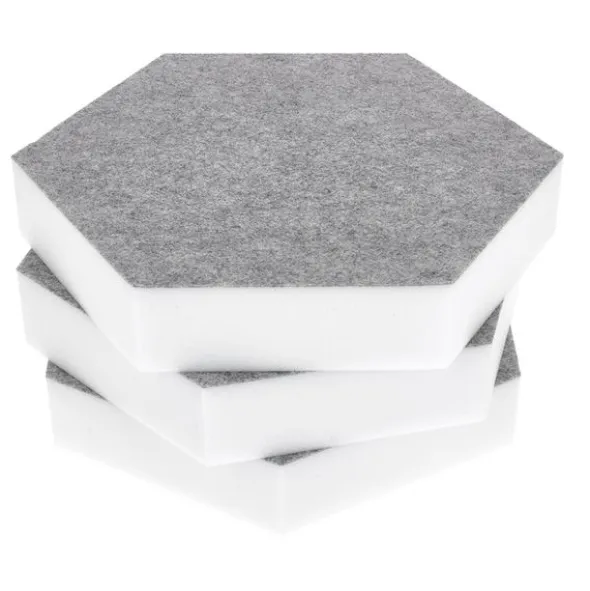 t.akustik Hexagon Melamine Light Grey 50