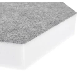 t.akustik Hexagon Melamine Light Grey 50