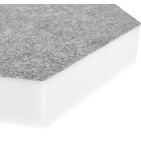 t.akustik Hexagon Melamine Light Grey 50