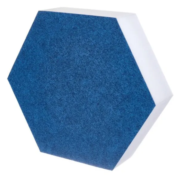 t.akustik Hexagon Melamine Light Blue 75