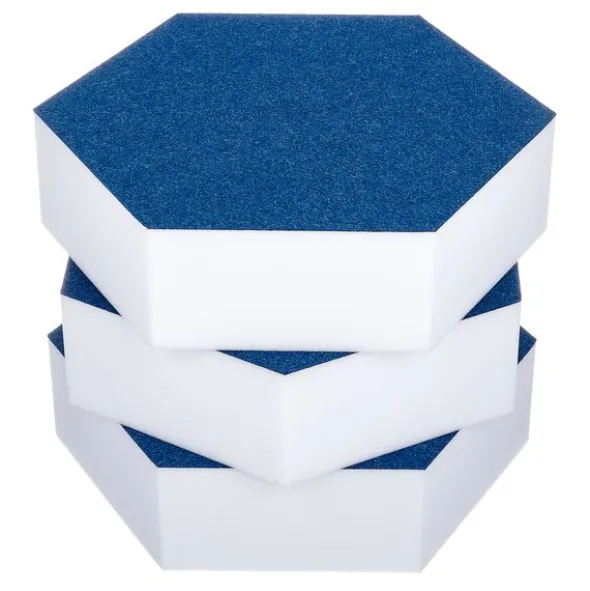 t.akustik Hexagon Melamine Light Blue 75