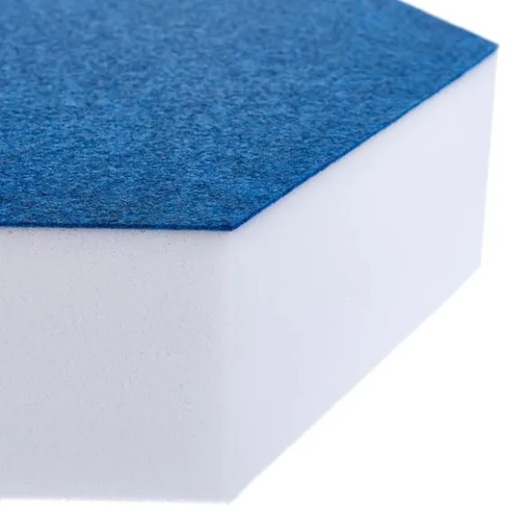 t.akustik Hexagon Melamine Light Blue 75