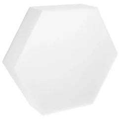 t.akustik Hexagon Melamine Light Grey 75