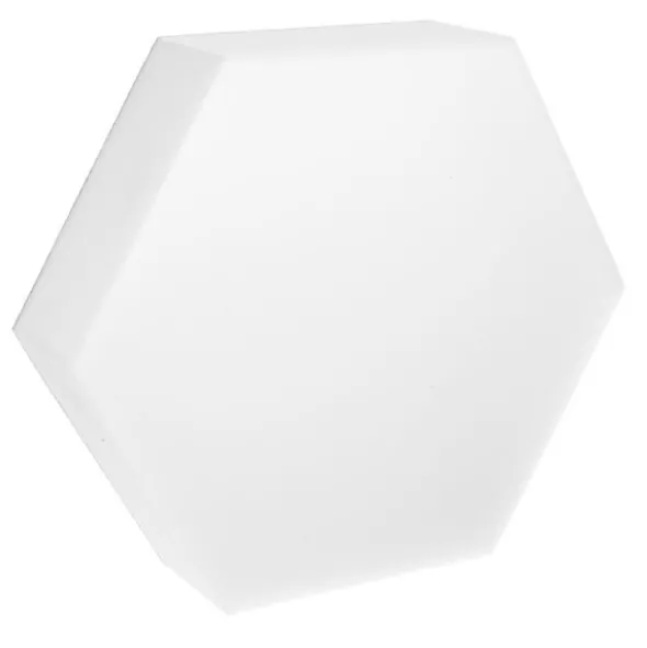 t.akustik Hexagon Melamine Light Grey 75