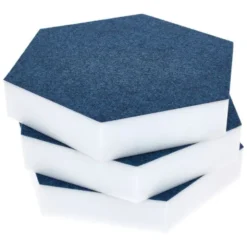 t.akustik Hexagon Melamine Light Blue 50