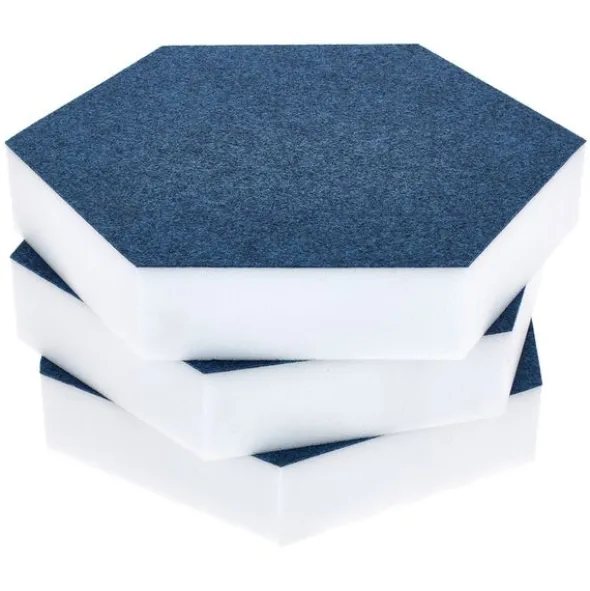 t.akustik Hexagon Melamine Light Blue 50