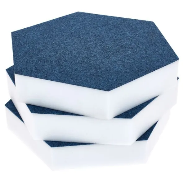 t.akustik Hexagon Melamine Light Blue 50
