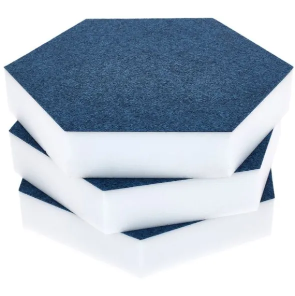 t.akustik Hexagon Melamine Light Blue 50