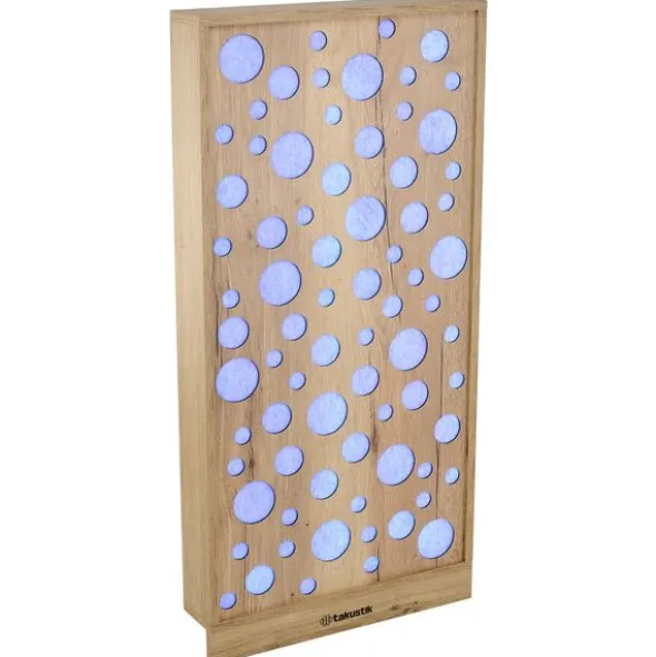 t.akustik LED Absorber 120 Circle Oak