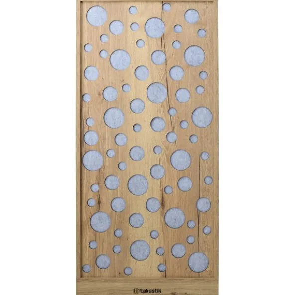 t.akustik LED Absorber 120 Circle Oak