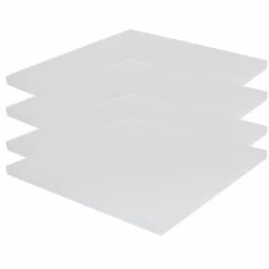 t.akustik Melamine 50 100/100 WH 4pcs