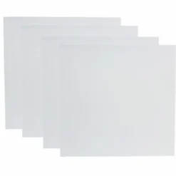 t.akustik Melamine 50 100/100 WH 4pcs
