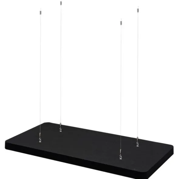 t.akustik PET Ceiling Absorber 120 BK