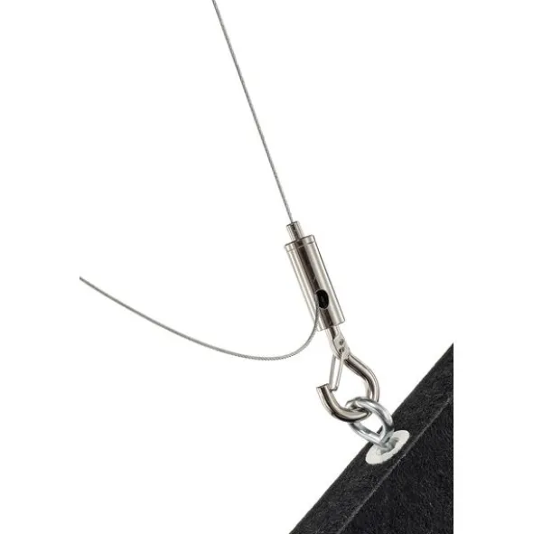 t.akustik PET Pendant Absorber 50 BK