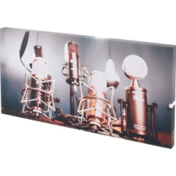 t.akustik Print Panel Shiny Mics