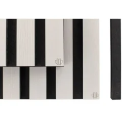 t.akustik Stripe Absorber 120 White Wood
