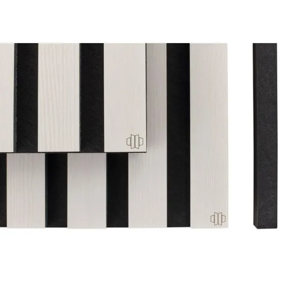 t.akustik Stripe Absorber 120 White Wood