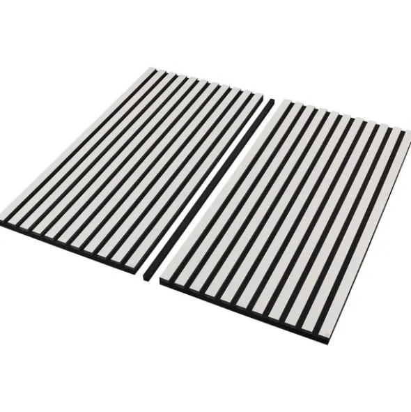 t.akustik Stripe Absorber 120 White Wood