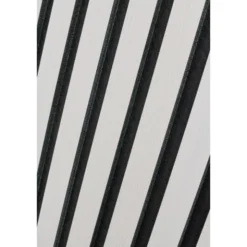 t.akustik Stripe Absorber 120 White Wood