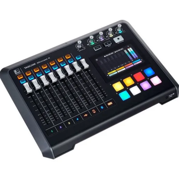 Tascam Mixcast 4 Bag Bundle