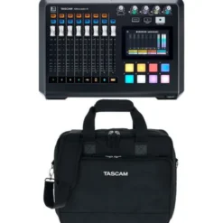 Tascam Mixcast 4 Bag Bundle