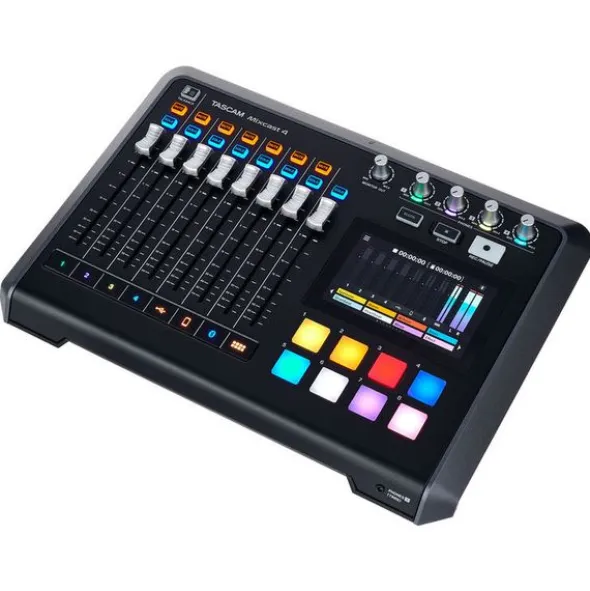 Tascam Mixcast 4 Bag Bundle