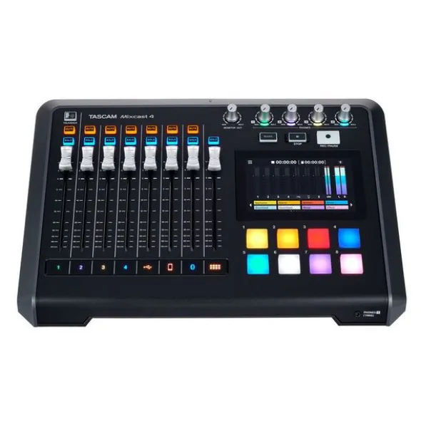 Tascam Mixcast 4 Bag Bundle