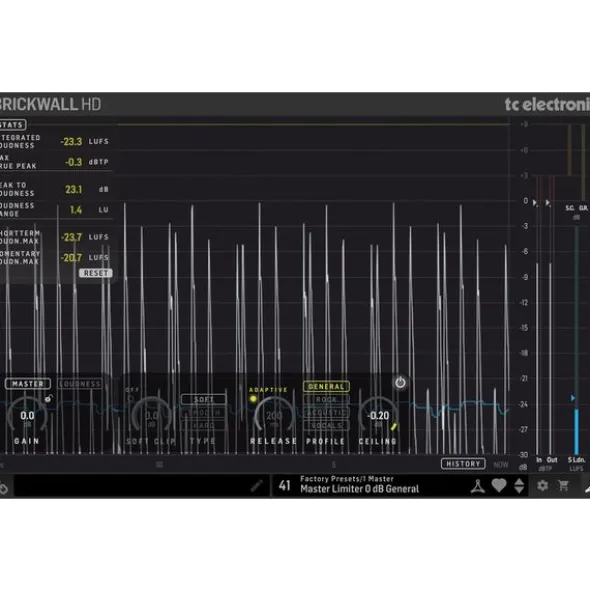 tc electronic Brickwall HD Master Limiter