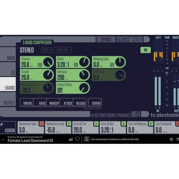 tc electronic MD4 HD Hi-Res Multiband Dynam.