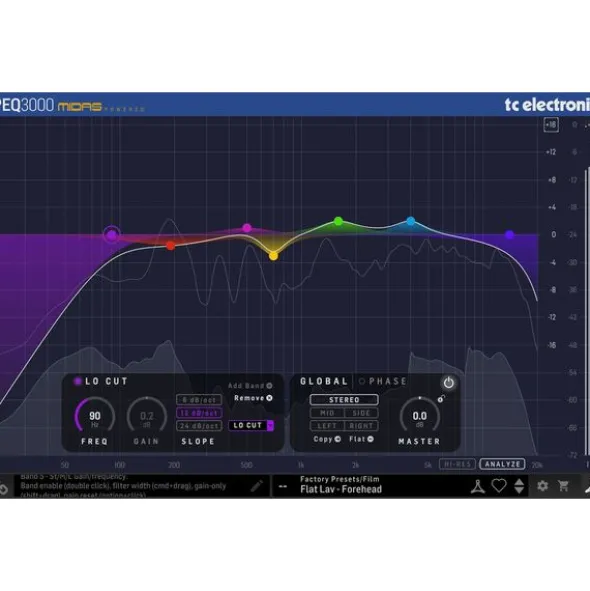 tc electronic PEQ 3000 Versatile Midas EQ