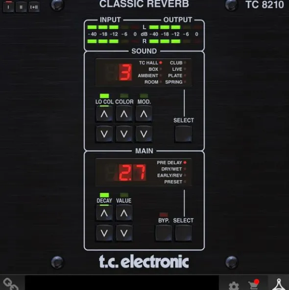 tc electronic TC 8210 Classic Mixing Reverb