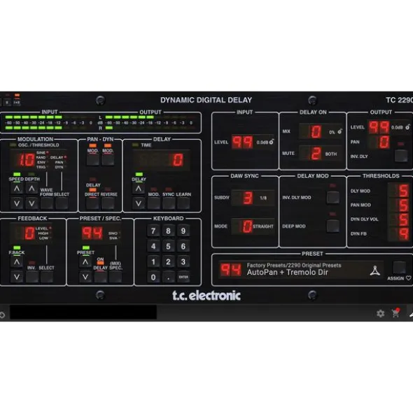 tc electronic TC 2290 Dynamic Delay