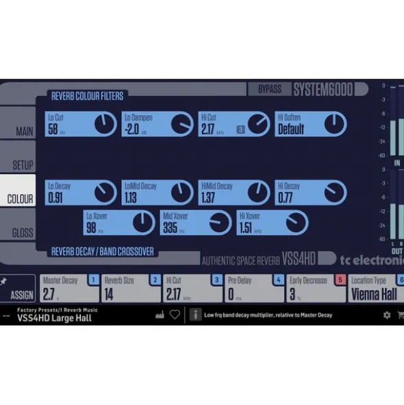 tc electronic VSS4 HD Authentic Space Reverb