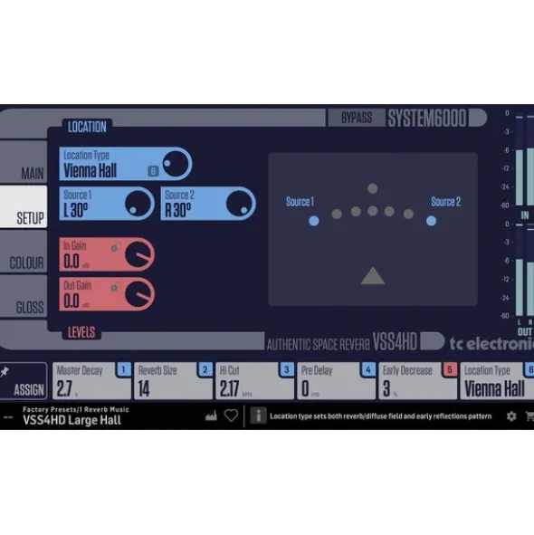tc electronic VSS4 HD Authentic Space Reverb
