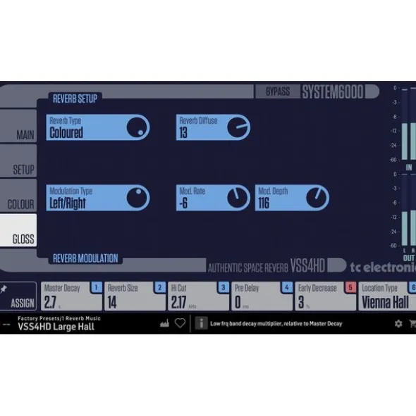 tc electronic VSS4 HD Authentic Space Reverb