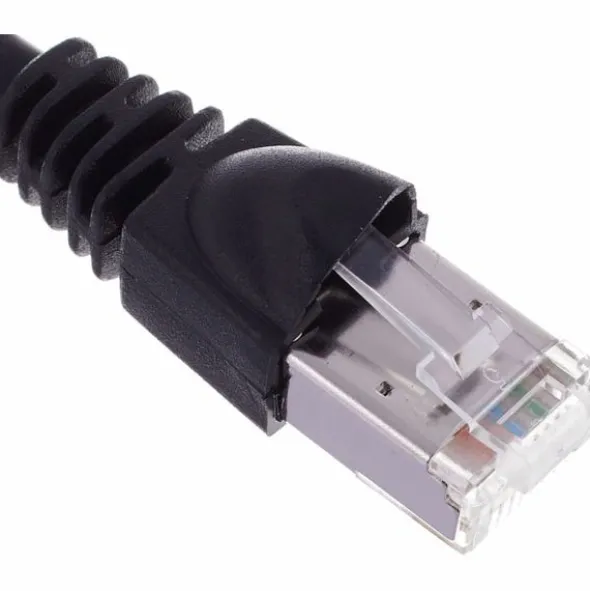 Telegärtner CAT6A Patchkabel 50m, sw
