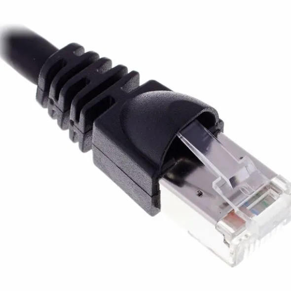 Telegärtner CAT6A Patchkabel 0,5m, sw