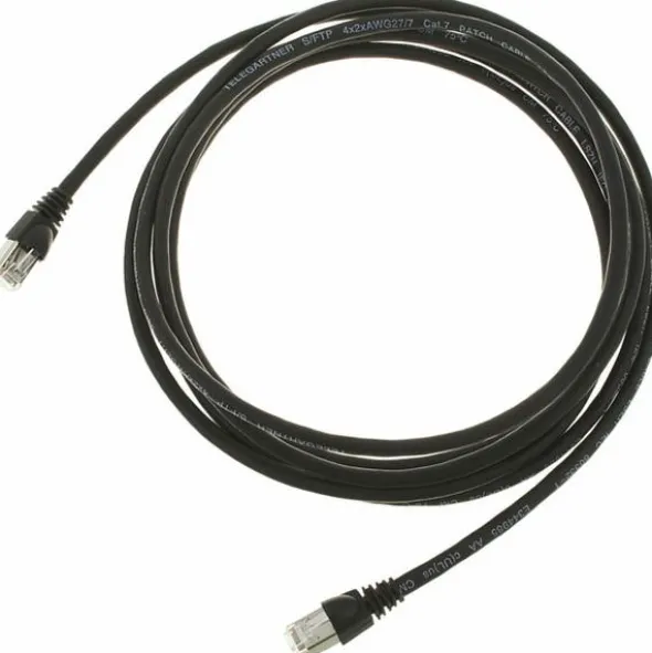 Telegärtner CAT6A Patchkabel 3m, sw