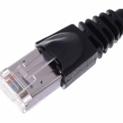 Telegärtner CAT6A Patchkabel 0,25m, sw