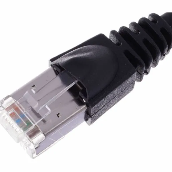 Telegärtner CAT6A Patchkabel 0,25m, sw