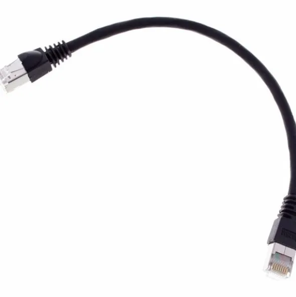 Telegärtner CAT6A Patchkabel 0,25m, sw