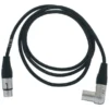 the sssnake SK233-1,5 angled XLR Patch MF