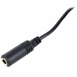 the sssnake Slim Line 3 Pin Jack 0,5m BK