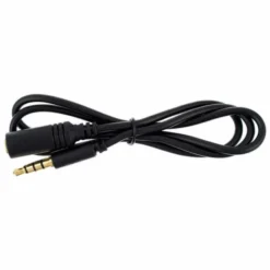 the sssnake Slim Line 4 Pin Jack 0,5m BK