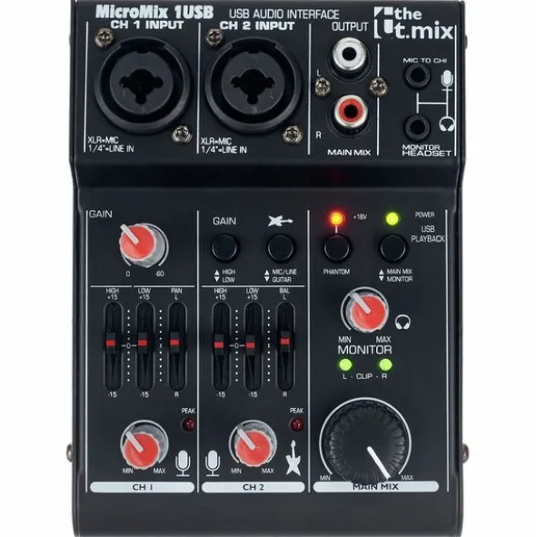 the t.mix MicroMix 1 USB